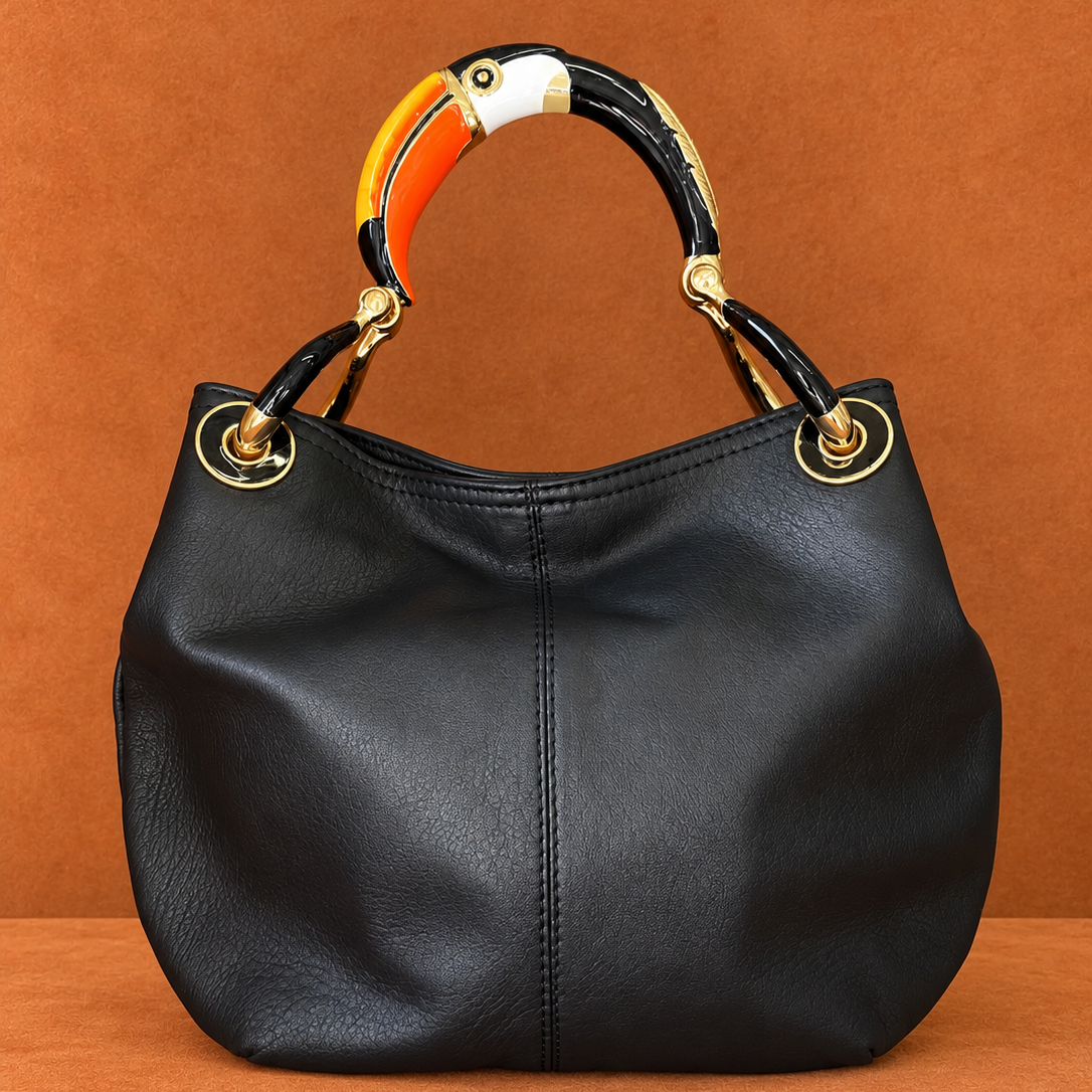 Black Baby Bag Toucan Handle