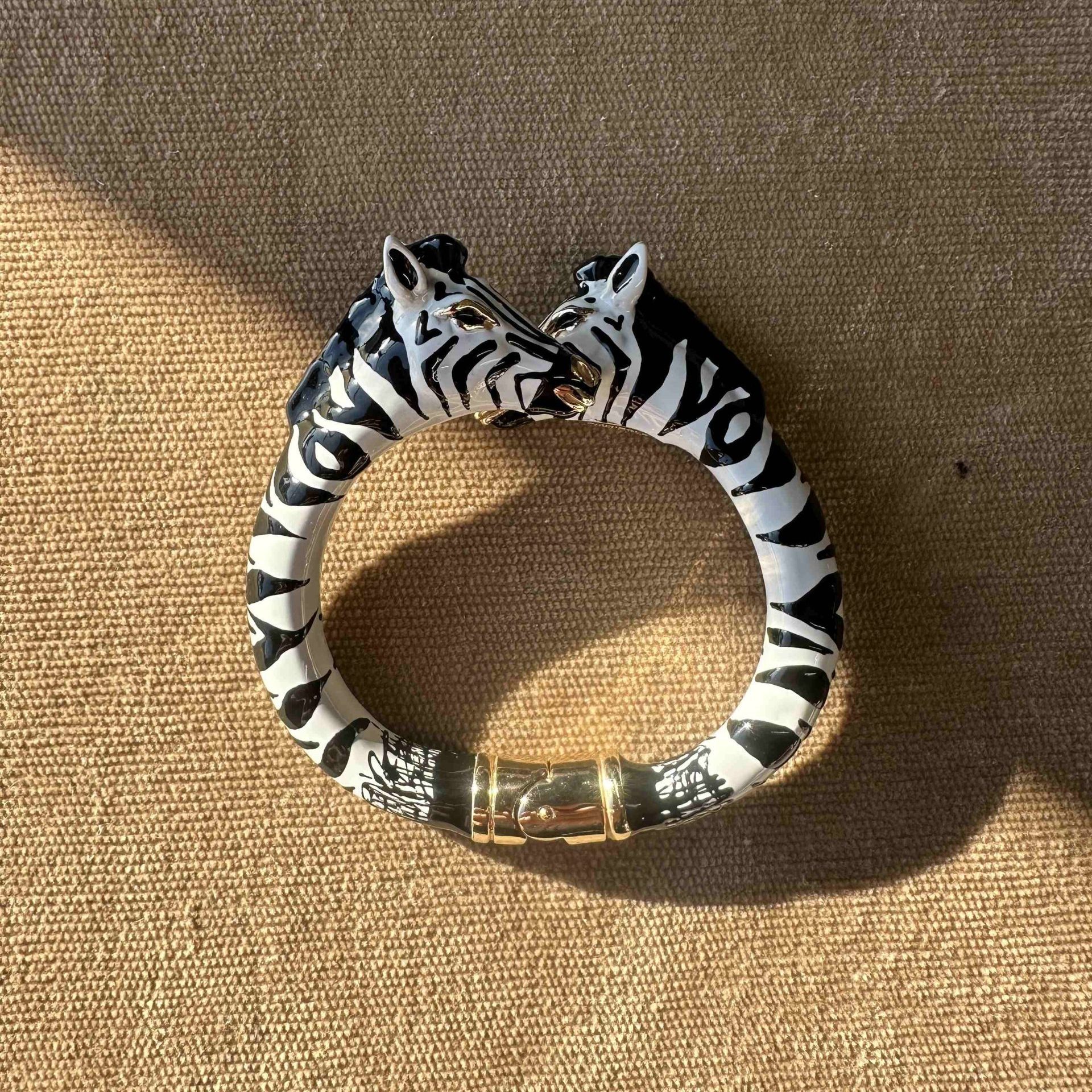 Two Heads Zebra Bracelet