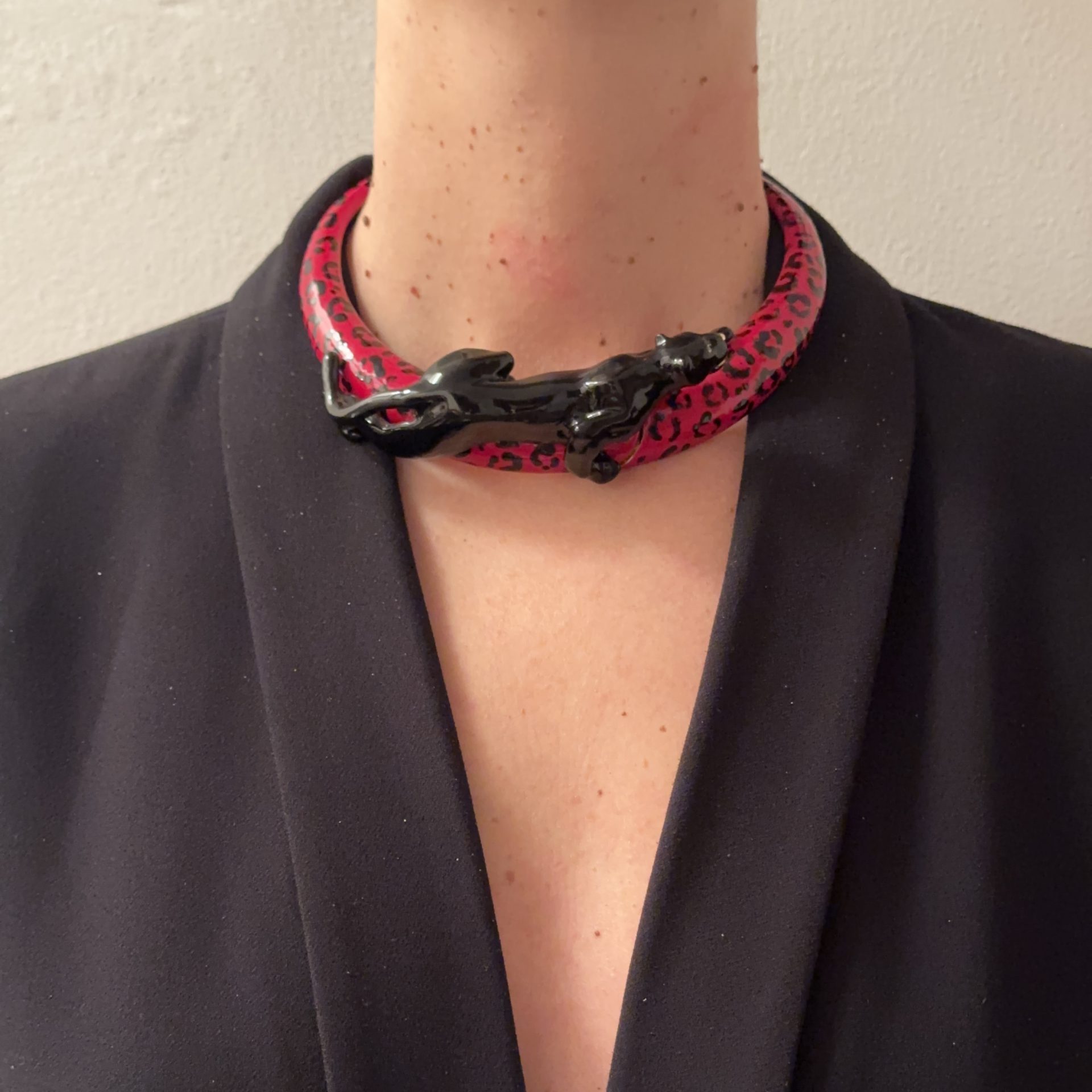 Red Bagheera Necklace