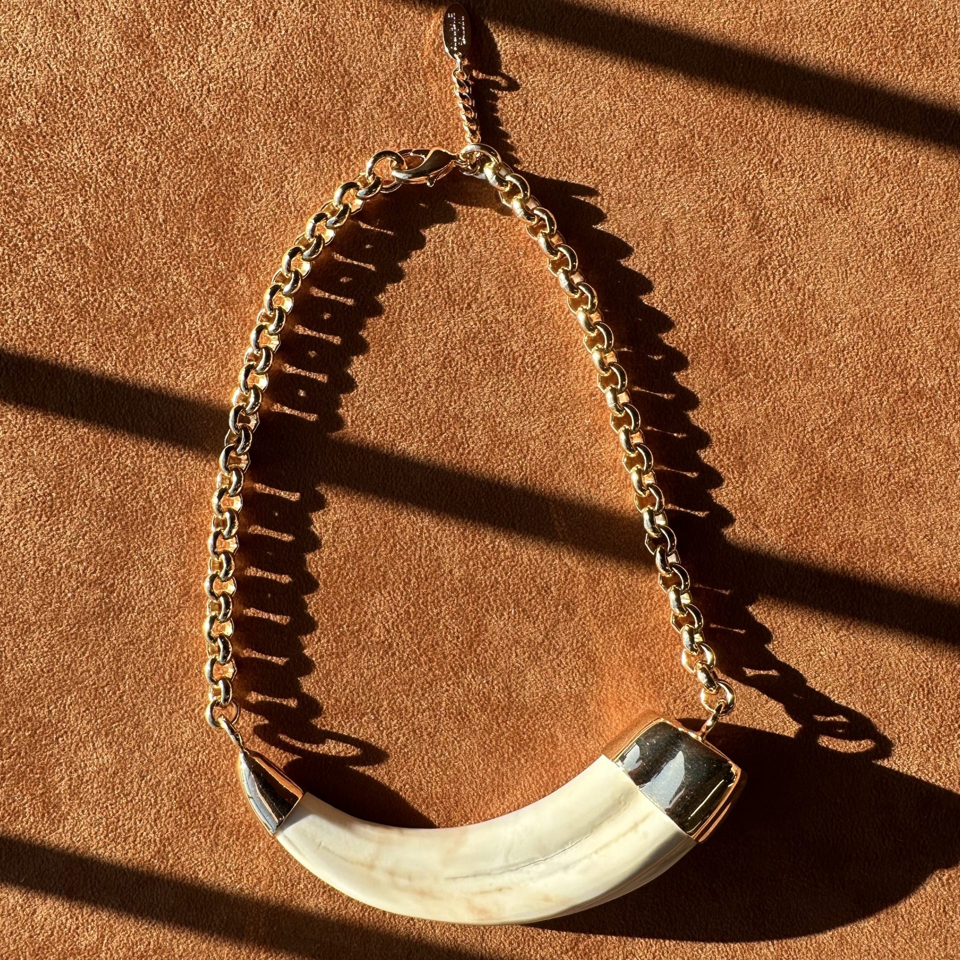 Collana Zanna di Facocero