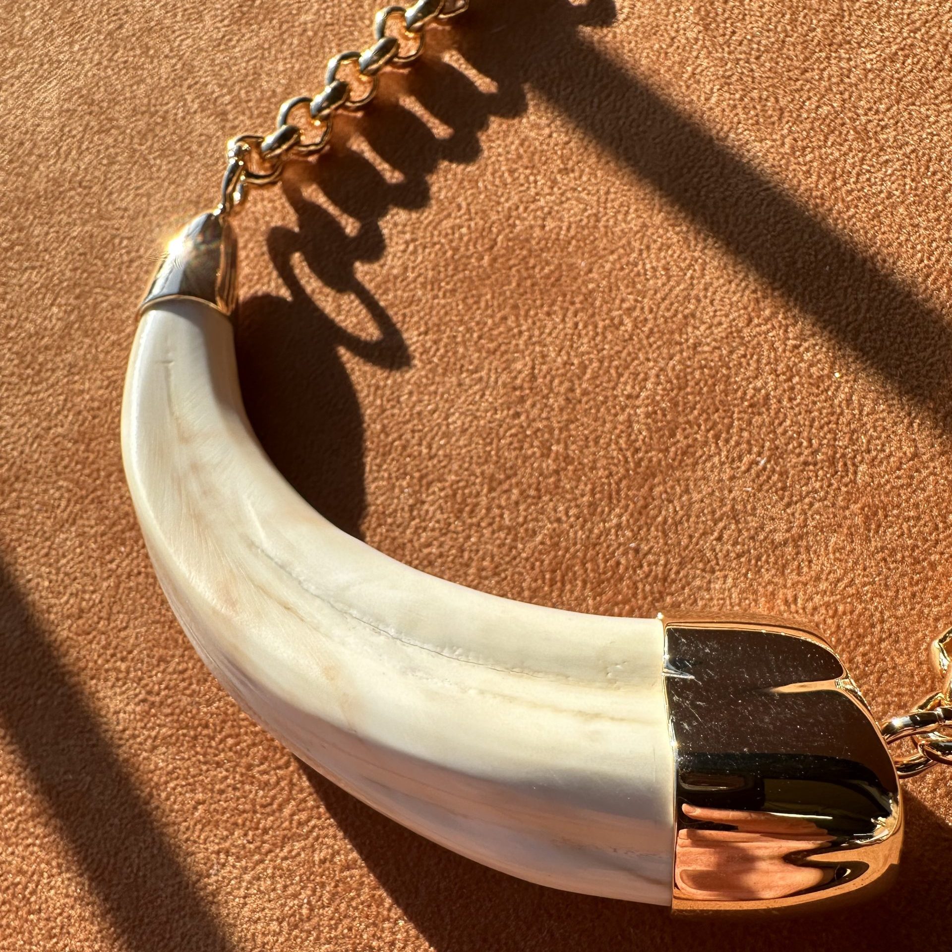 Collana Zanna di Facocero - immagine 2